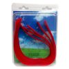 Ankle Straps Velcro Red (5/PKG)