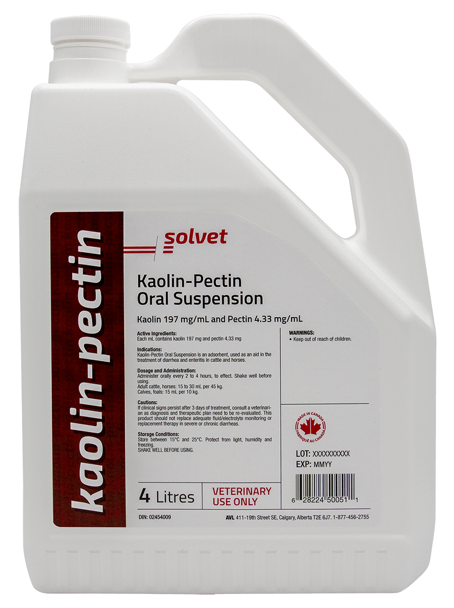 Kaolin-Pectin Oral Suspension - 4L