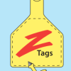 Z-Tag 2 Piece Tag - Cow (Dark Green) - Image 4