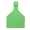 Z-Tag 2 Piece Tag - Cow (Dark Green)