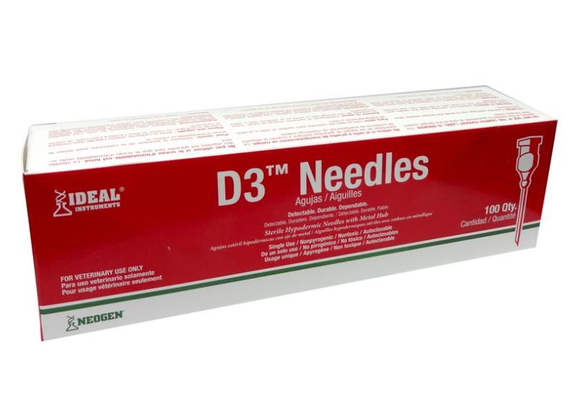 Detectable Needles 16x3/4g